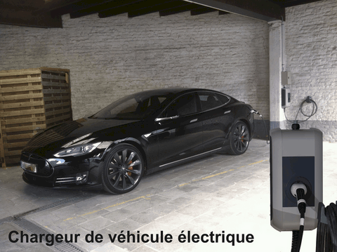Borne de charge T Chargeur pour T