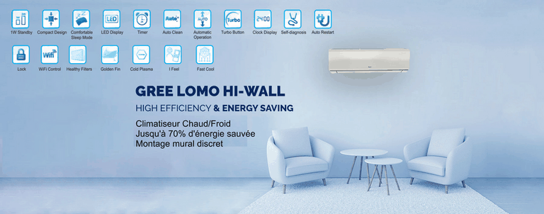 Climatiseur Gree Lomo Gree Lomo